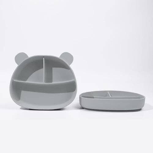Silicone Bear Plate: Grizzly