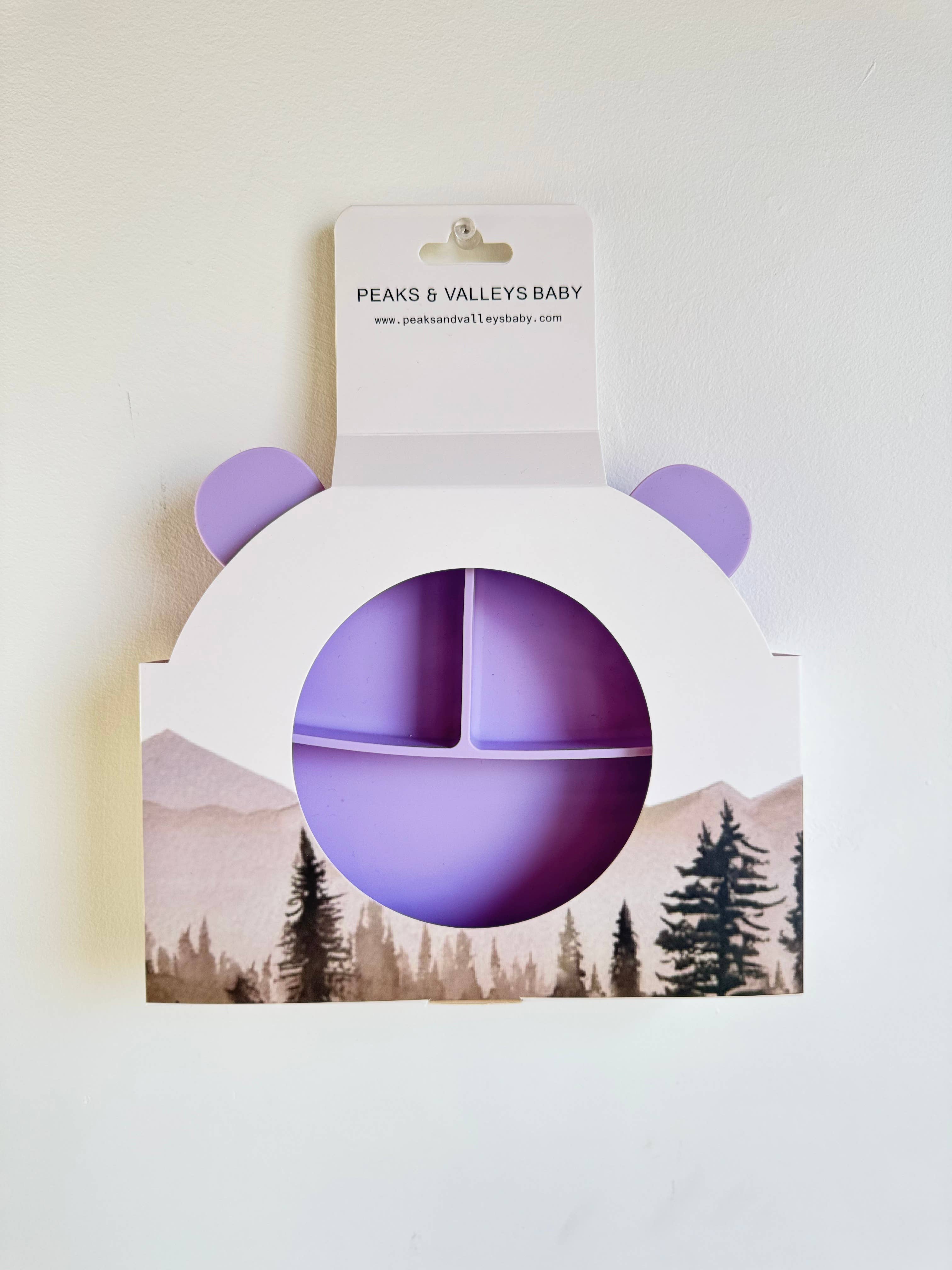 Silicone Bear Plate: Grizzly