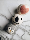 Organic wool dryer Balls - Singles