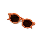 Retro Round Kids Sunglasses Matt Finish: Sage