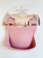 Silicone Baby Bib: River