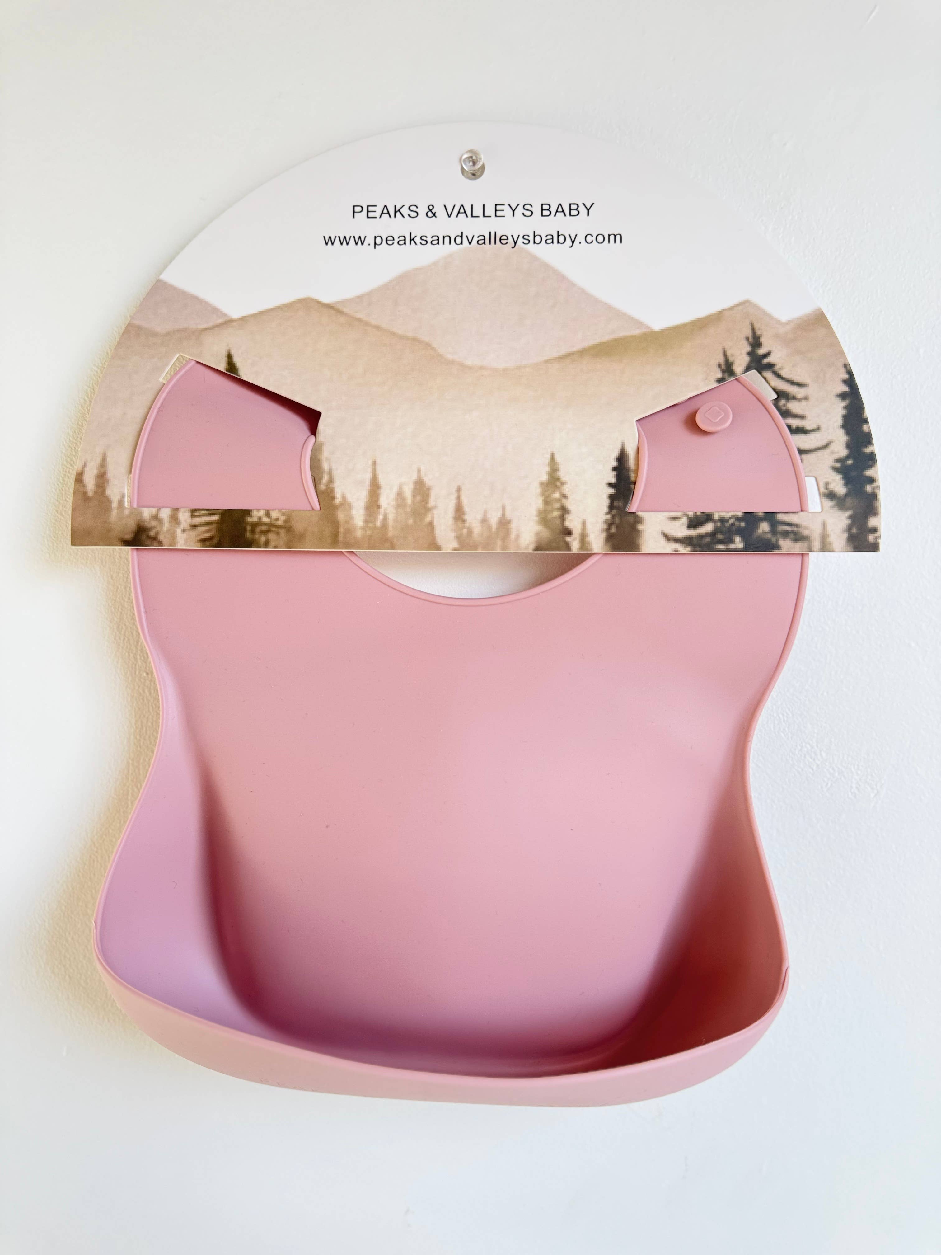 Silicone Baby Bib: River