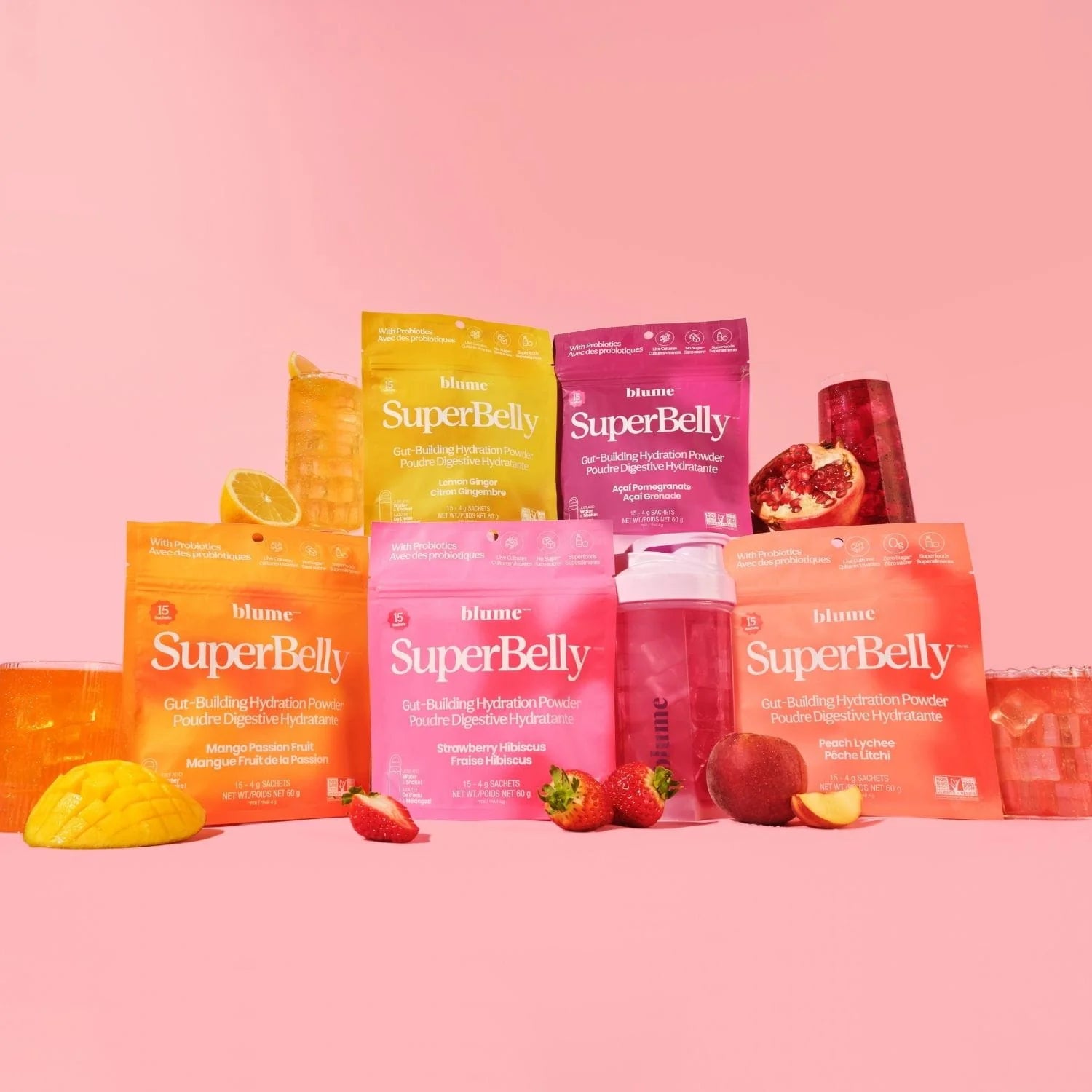 SuperBelly Peach Lychee