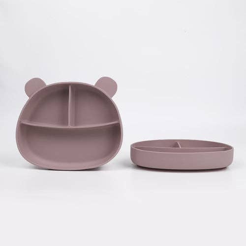 Silicone Bear Plate: Buttercup