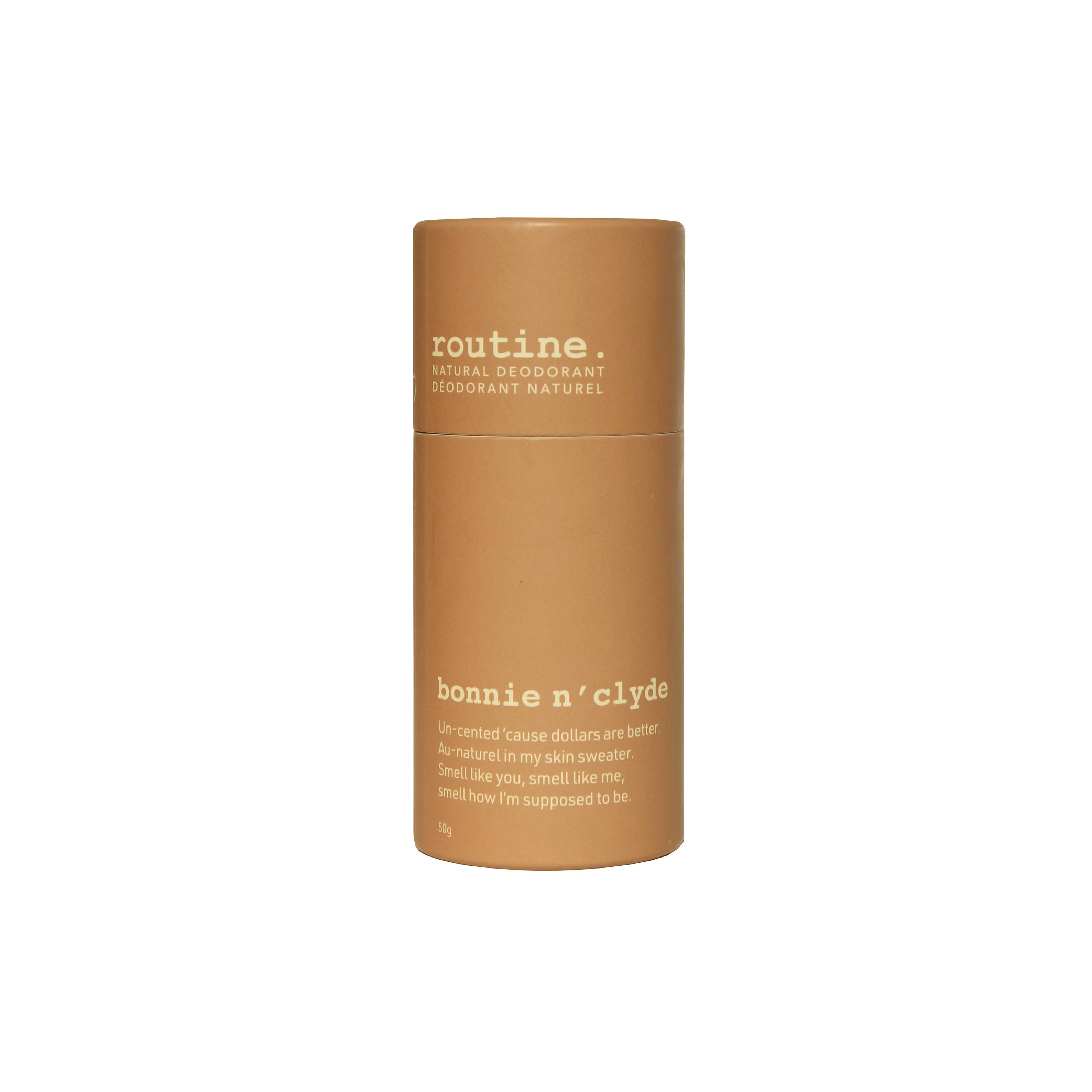 Bonnie n' Clyde (Unscented) Deodorant Stick