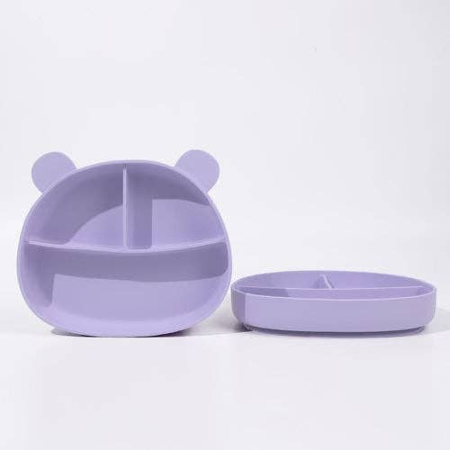 Silicone Bear Plate: Spruce