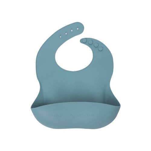 Silicone Baby Bib: Bark