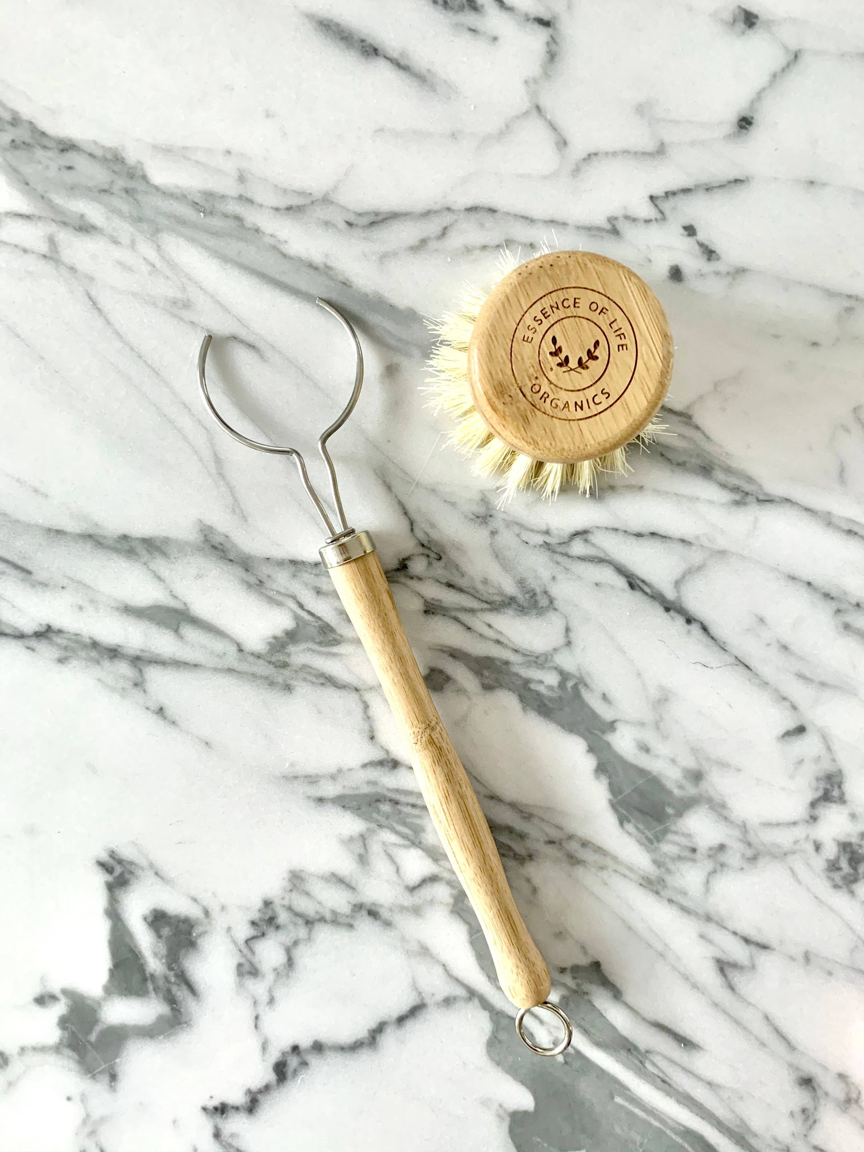 Reusable Dish Brush with a 100% compostable head