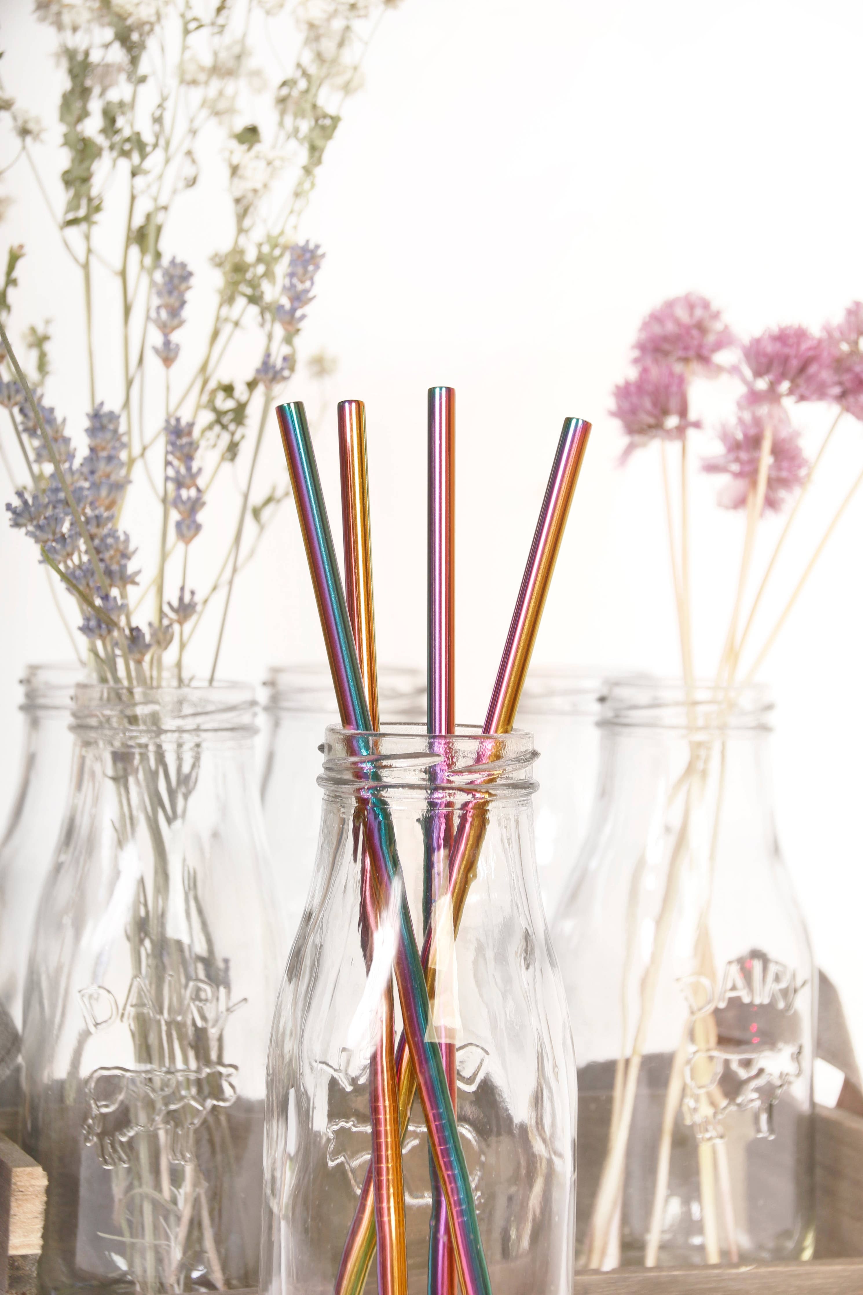 Reusable Drinking Straw: Rose Gold