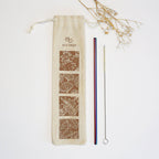 Reusable Drinking Straw: Rose Gold